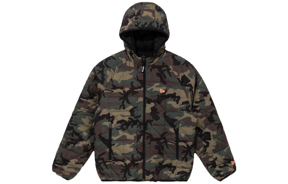 New Era Reversible Camo Hoodie Jacket Men’s Woodland Camo 13781081