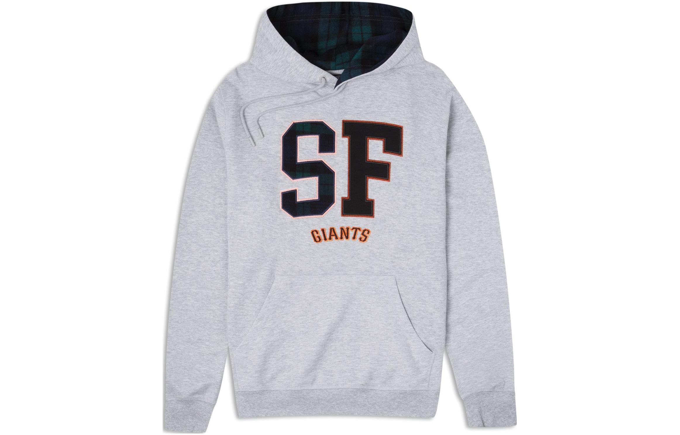 New Era San Francisco Giants Logo Hoodie Unisex Grey 60430689