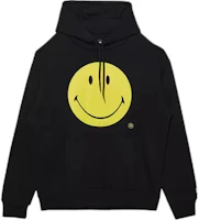 New Era Smiley Face Print Hoodie Unisex Black 13328669 New Era Smiley Face Print Hoodie Unisex Black 13328669