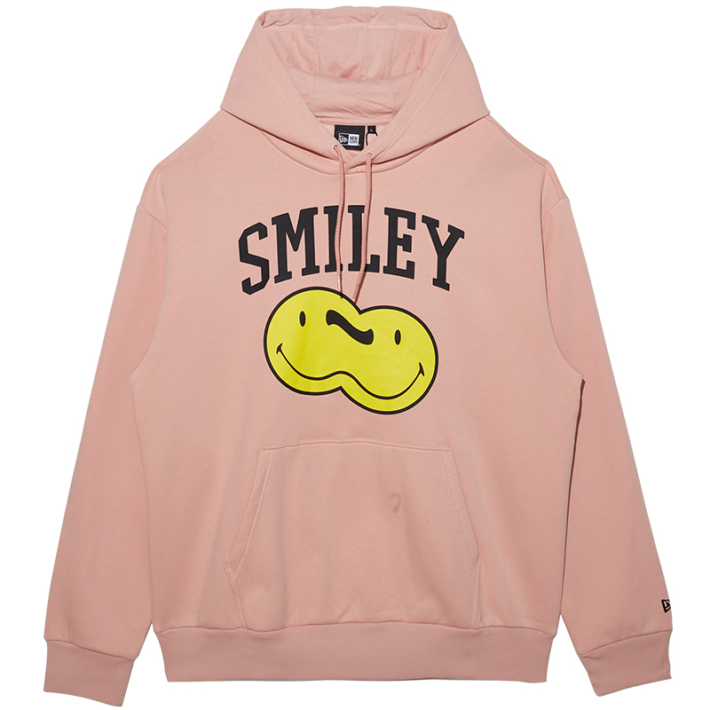 New Era Smiley Print Hoodie Unisex. 13328667