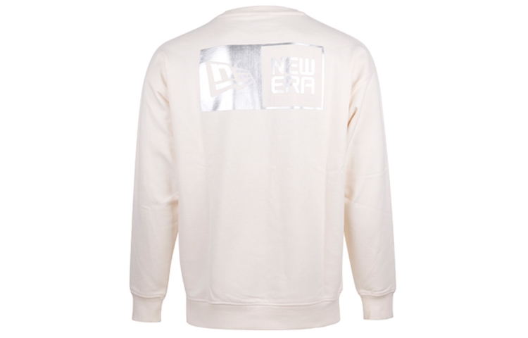 New Era SS21 Back Print Casual Sweatshirt White 12727853