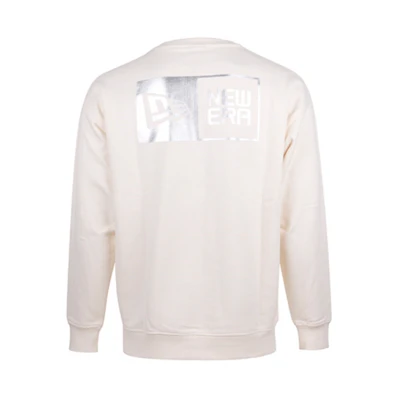 New Era SS21 Back Print Casual Sweatshirt White 12727853