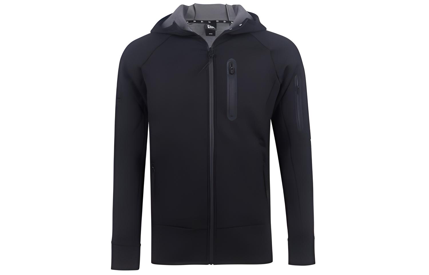 New Era SS21 Zip-Up Hoodie Jacket Black 11587945