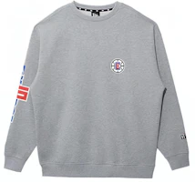 New Era SS22 Alphabet Print Grey Long Sleeve Sweatshirt Unisex 13134287 New Era SS22 Alphabet Print Grey Long Sleeve Sweatshirt Unisex 13134287