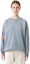 Shop New Era SS22 Alphabet Print Grey Long Sleeve Sweatshirt Unisex 13134287