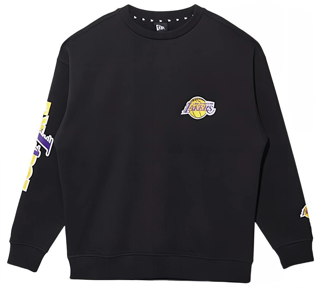 new-era-ss-22-black-unisex-crewneck-sweatshirt-with-solid-logo-print-13134286