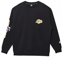 New Era SS22 Black Unisex Crewneck Sweatshirt with Solid Logo Print 13134286 New Era SS22 Black Unisex Crewneck Sweatshirt with Solid Logo Print 13134286