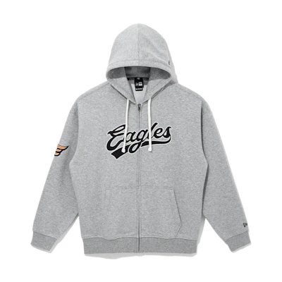 New Era SS22 Blue Pullover Hoodie Jacket with Letter Print for Men 13317055