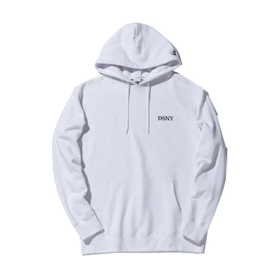 New Era SS22 Fleece Lined Logo Hoodie White Unisex Winter Style 12864352