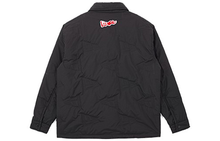 New Era SS22 Fleece Lined Single-Breasted Jacket Unisex Black 13038766 圖 3