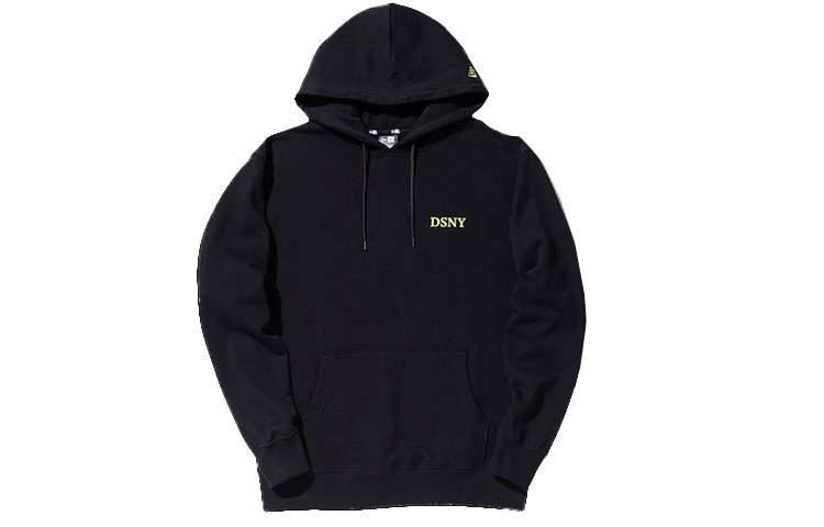 New Era SS22 Fleece Logo Hoodie Black Unisex Winter Edition 12864354