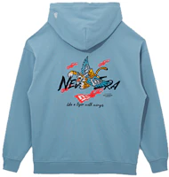 New Era SS22 Ice Blue Cartoon Letter Print Pullover Sweatshirt Unisex 13038793 New Era SS22 Ice Blue Cartoon Letter Print Pullover Sweatshirt Unisex 13038793