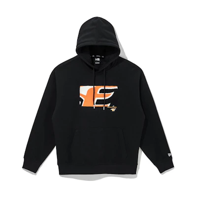 New Era SS22 Letter Pullover Sweatshirt Black 13317083
