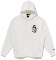 New Era SS22 MLB AS Logo Patch Hoodie Unisex White 13338663 New Era SS22 MLB AS Logo Patch Hoodie Unisex White 13338663