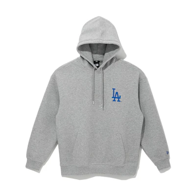 New Era SS22 MLB LA 3D Poker Graphic Hoodie Unisex Gray 13338703