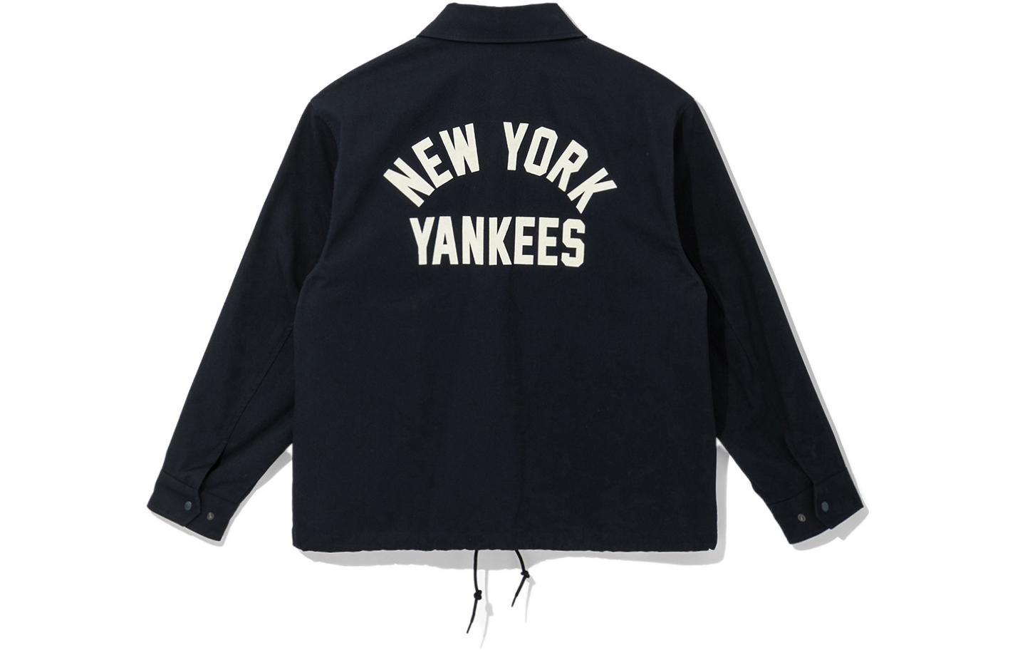 Lookbook New Era SS22 MLB 紐約洋基 深藍色 男女款 長袖外套 13086586