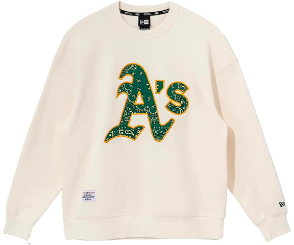 new-era-ss-22-mlb-oakland-athletics-loose-fit-crewneck-sweatshirt-khaki-unisex-13086601