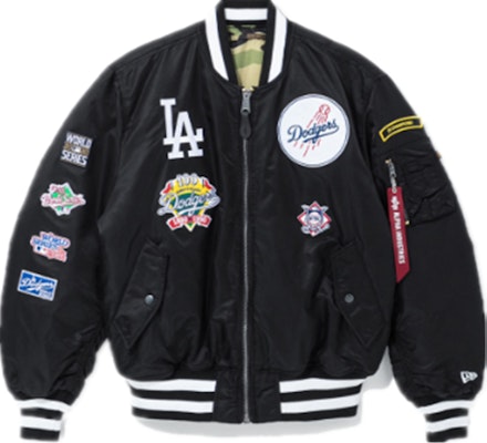 New Era SS22 MLB 雙面Logo版型寬鬆棒球外套 男女 黑色 13026032 Order New Era SS22 MLB 雙面Logo版型寬鬆棒球外套 男女 黑色 13026032