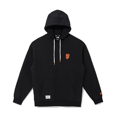 New Era SS22 MLB San Francisco Giants Embroidered Hoodie Unisex Black 13086566