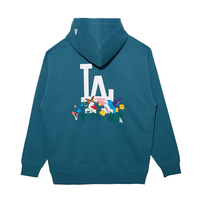 New Era SS22 MLB Summer Garden Embroidered Logo Hoodie Unisex Blue River 13350910
