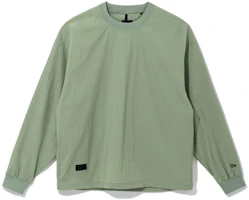 New Era SS22 Olive Green Black Label Oversized Crewneck Sweatshirt Unisex 13086634 New Era SS22 Olive Green Black Label Oversized Crewneck Sweatshirt Unisex 13086634