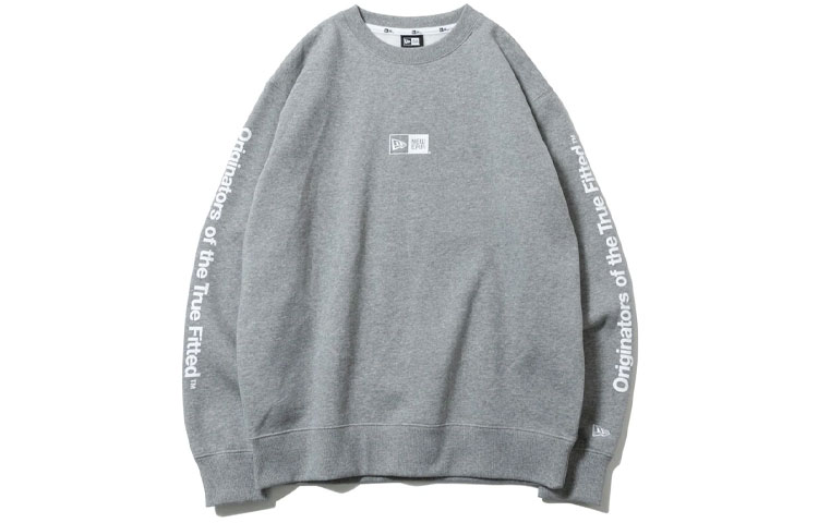 New Era SS22 Originators Crewneck Sweatshirt Grey Unisex 12855429
