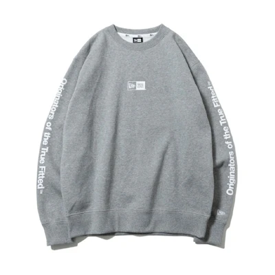 New Era SS22 Originators Crewneck Sweatshirt Grey Unisex 12855429