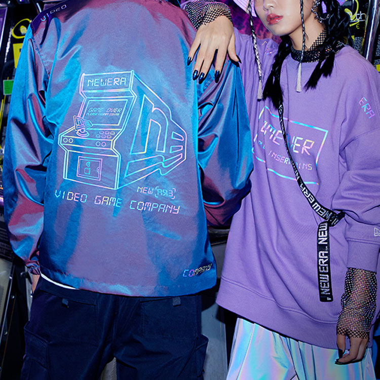 Purchase ニューエラ SS22 レインボーリフレクティブロゴ コーチジャケット ユニセックス 13095686