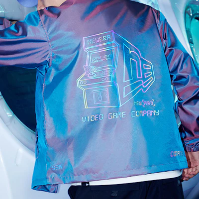 ニューエラ SS22 レインボーリフレクティブロゴ コーチジャケット ユニセックス 13095686 Sizing ニューエラ SS22 レインボーリフレクティブロゴ コーチジャケット ユニセックス 13095686