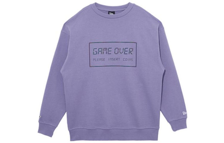 New Era SS22 Reflective Logo Crewneck Sweatshirt Purple (Unisex) 13095684