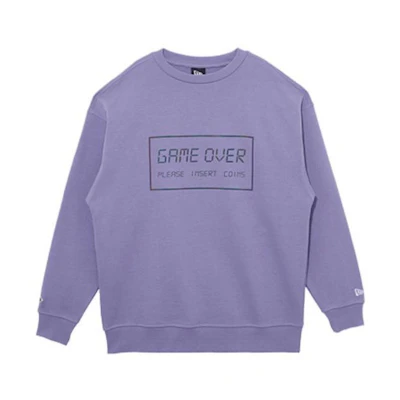New Era SS22 Reflective Logo Crewneck Sweatshirt Purple (Unisex) 13095684