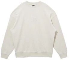 New Era SS22 Solid Logo Print Pullover Sweatshirt Unisex Beige 13095682 New Era SS22 Solid Logo Print Pullover Sweatshirt Unisex Beige 13095682