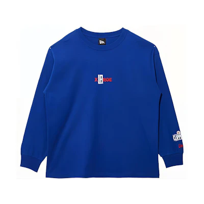 New Era SS22 Solid Logo Print Unisex Sweatshirt - Blue 13134292