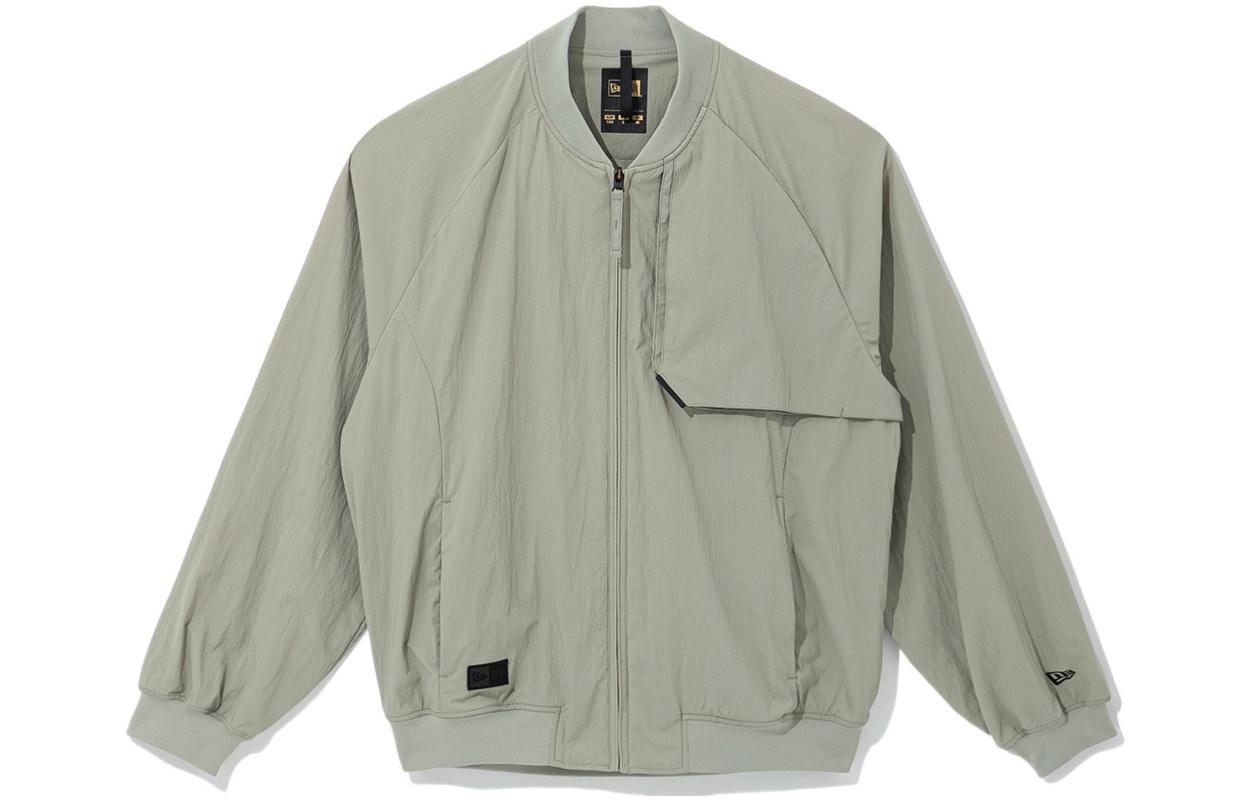 New Era SS22 Solid Raglan Jacket Warm Gray 13086644