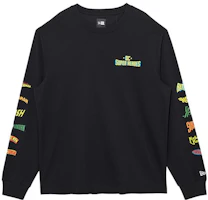 New Era SS22 Superhero Letter Pullover Hoodie Unisex Black 13075386 New Era SS22 Superhero Letter Pullover Hoodie Unisex Black 13075386