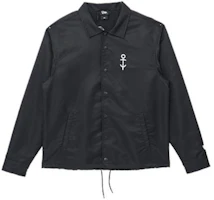 New Era SS22 Unisex Black Cartoon Print Long Sleeve Jacket with Plain Lapel 13049482 New Era SS22 Unisex Black Cartoon Print Long Sleeve Jacket with Plain Lapel 13049482