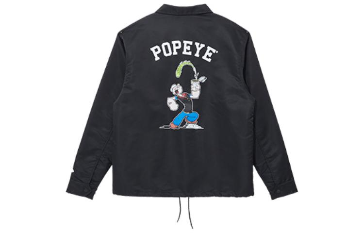 Lookbook ニューエラ SS22 ユニセックス ブラック カートゥーン柄 長袖ジャケット プレーンラペル 13049482