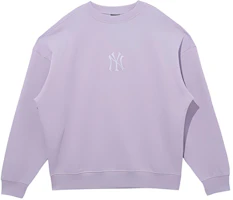 New Era SS22 Unisex Solid Color Crewneck Long Sleeve Sweatshirt Purple 13095683 New Era SS22 Unisex Solid Color Crewneck Long Sleeve Sweatshirt Purple 13095683