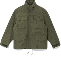 New Era SS22 Vintage Washed Print Jacket Men’s Green 13086488 New Era SS22 Vintage Washed Print Jacket Men’s Green 13086488