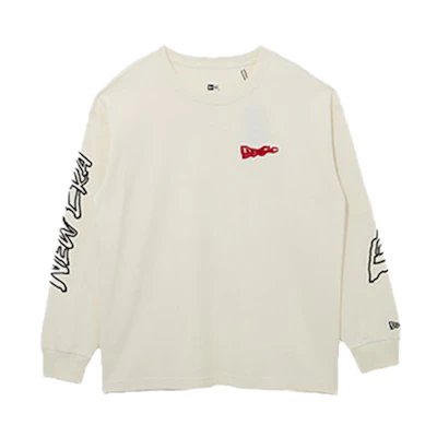 New Era SS22 Year of the Tiger Cartoon Crewneck Sweatshirt Ivory Unisex 13038772