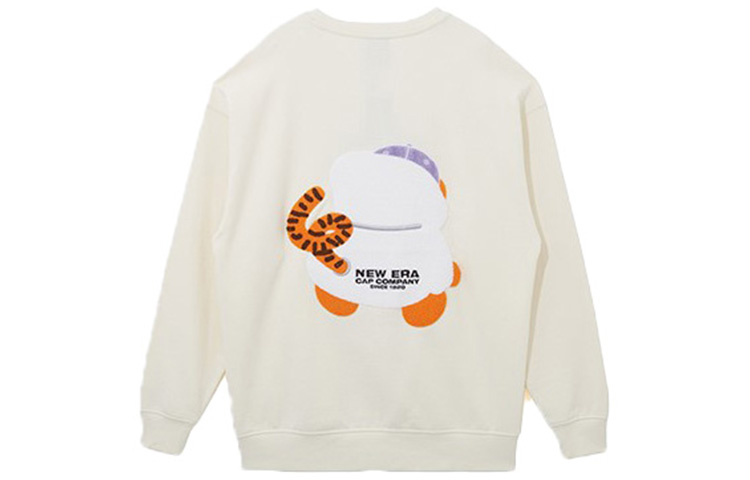 Lookbook New Era SS22 Year of the Tiger Cartoon Embroidered Crewneck Sweatshirt Unisex 13038798
