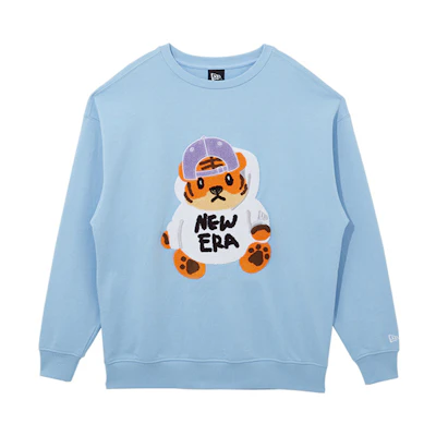 New Era SS22 Year of the Tiger Embroidered Cartoon Crewneck Sweatshirt Unisex 13038797