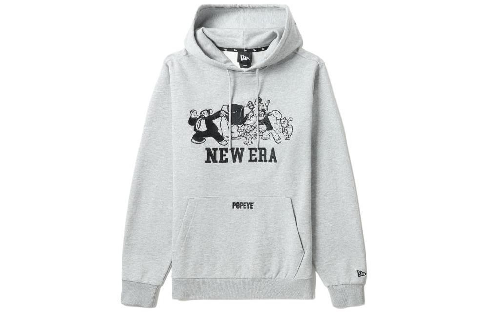 New Era SS23 Animal Print Hoodie Pullover Grey 13471007