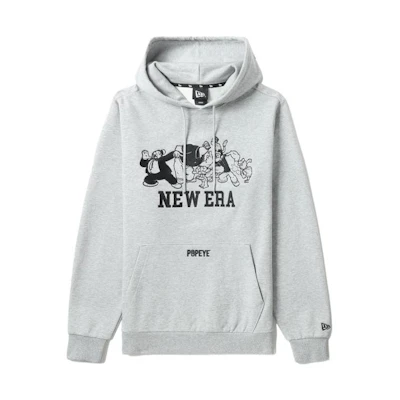 New Era SS23 Animal Print Hoodie Pullover Grey 13471007