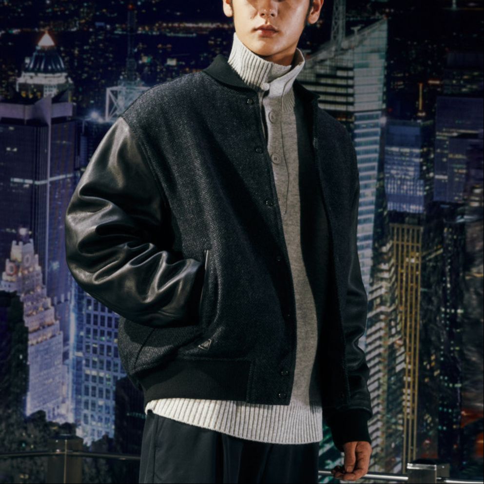 Purchase 뉴에라 SS23 블랙 캐주얼 오버사이즈 릴렉스 칼라 자켓 유니섹스. 13944728