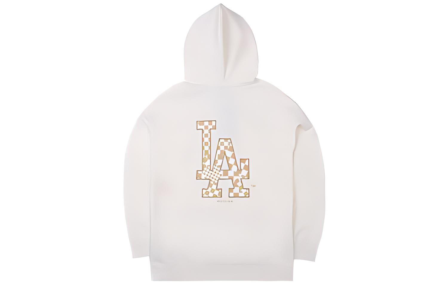 New Era SS23 Collegiate NY Logo Pullover Hoodie Unisex - Ivory White 13558600
