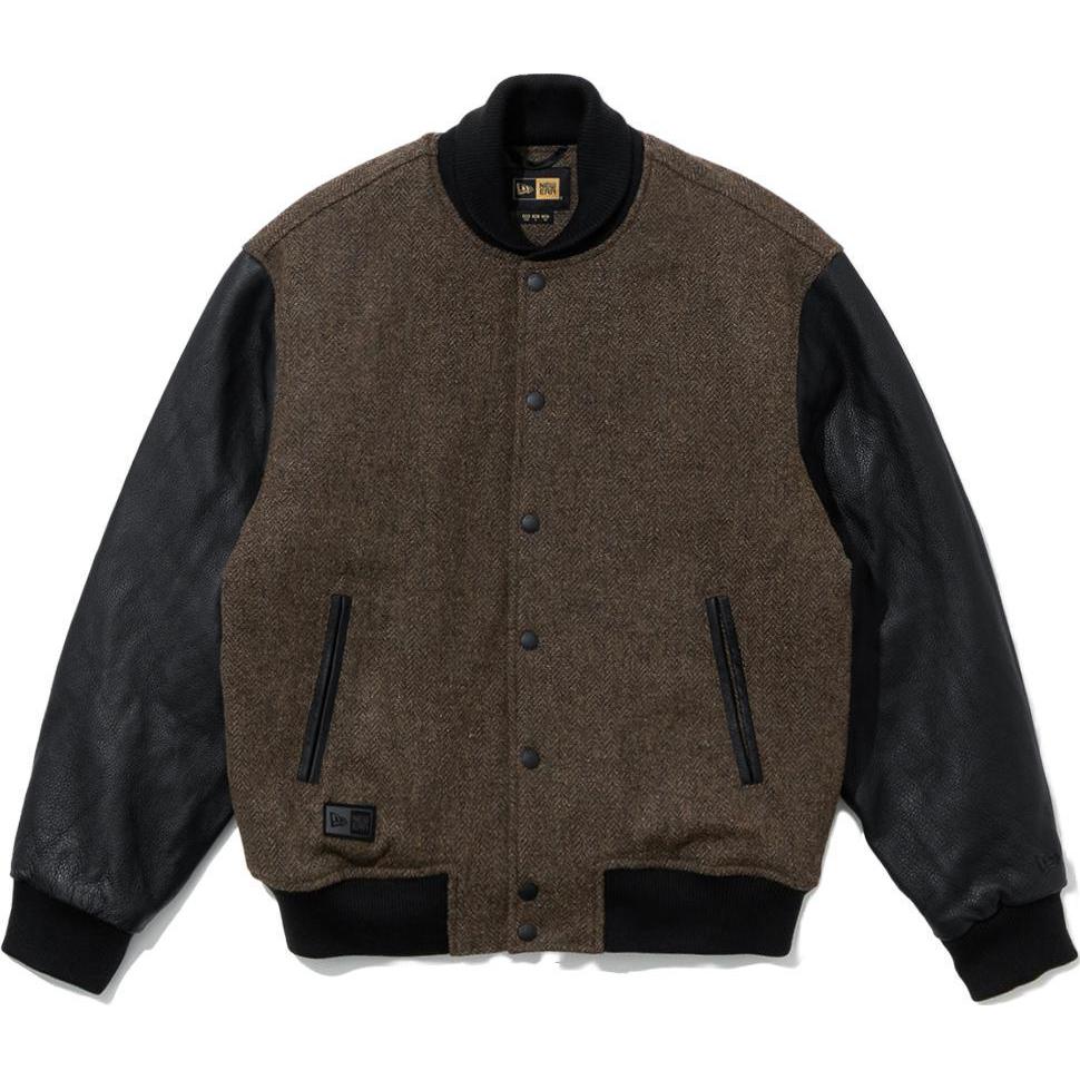 New Era SS23 Colorblock Relaxed Button-Up Jacket Unisex Beige 13781197