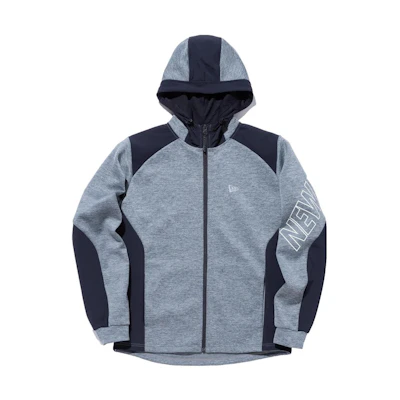 New Era SS23 Colorblock Zip-Up Hoodie Jacket Men’s Gray 13368255
