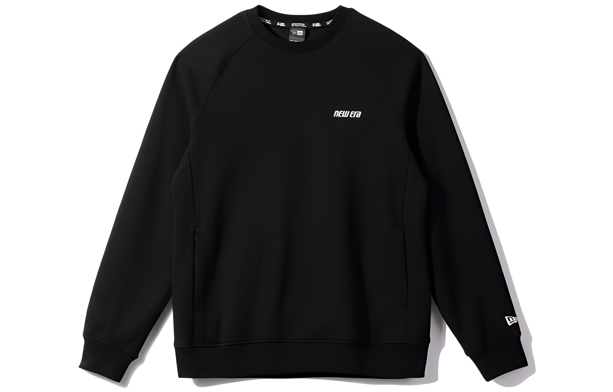 New Era SS23 Logo Crewneck Sweatshirt Unisex Black 13546329