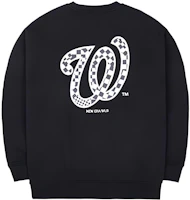 New Era SS23 MLB Logo Graphic Crewneck Pullover Sweatshirt Unisex Black 13558608 New Era SS23 MLB Logo Graphic Crewneck Pullover Sweatshirt Unisex Black 13558608